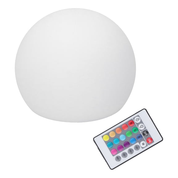 LYD LED Ball Light 24 Key Remote Control RGBW Globe Lamp Night Light with 16 Colors Dimmable 4 Modes 5.9x5.9 inches / 15x15 cm Table Ambiance Desk Glowing Orb Lamp Decoration for Bedroom Living Room