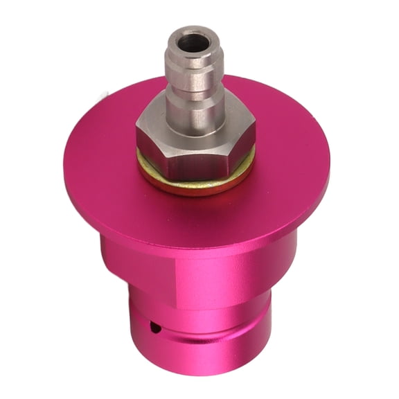 LYD Premium 8mm CO2 Quick Adapter Aluminum Brass Soda Water Cylinder Valve Replacement Soda Maker Valve Refill Accessories Connector for Soda Stream Sparkling Water Bubbler, Purple
