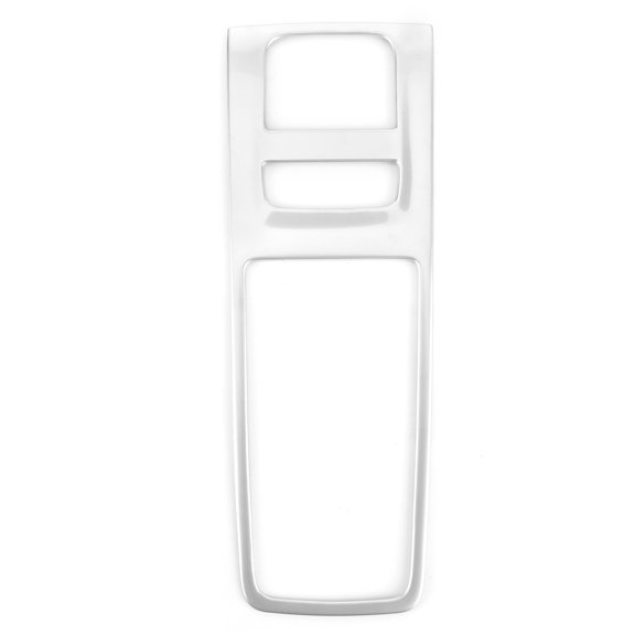 LYD Premium ABS Silver Car Inner Console Gear Shift Box Panel Cover Trim Replacement Frame specifically designed to fit Toyota Harrier and Venza XU80 Models 2020 2021 (11.7 inches / 29.6 cm)