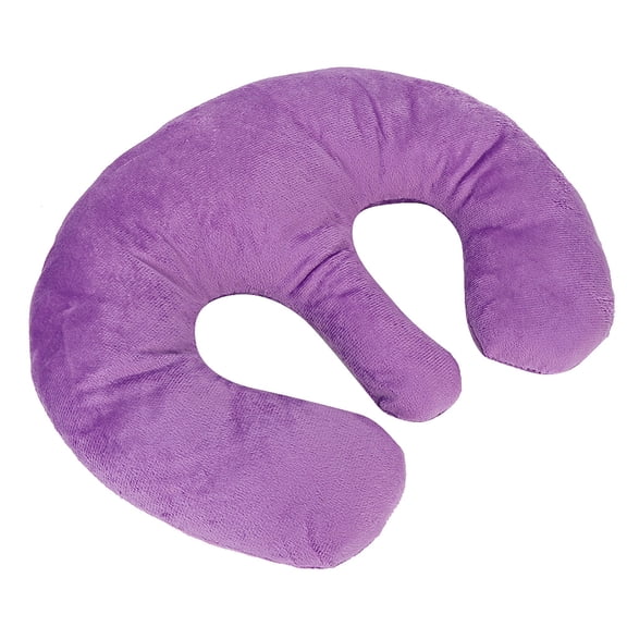 LYD Premium Beauty Salon Breast Support Pillow, SPA Massage Chest Cushion, Portable Polyester Bolster for Posture and Strain Relief, Purple, 12.6 inches / 32 cm