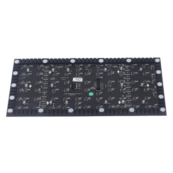 LYD Premium Flexible LED Matrix Panel Digital FPCB Full Color Work Magnetic Back Indoors Advertisements Scrolling Signs Display, 12.6 x 6.3 inches / 32.0 x 16.0 cm, 208x64 Pixels DC5V