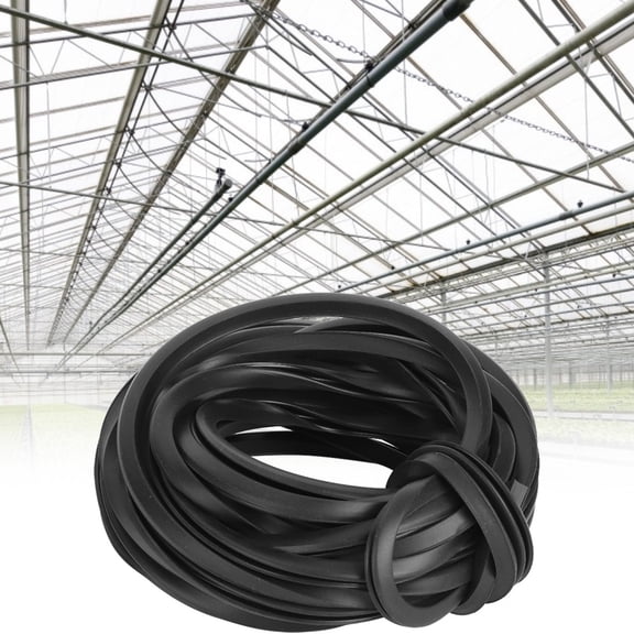 LYD Premium Greenhouse Rubber Strip Weatherproofing Glass Sealing Cable, Heavy Duty Outdoor Shed Protection - 13.1 ft / 4 m Length