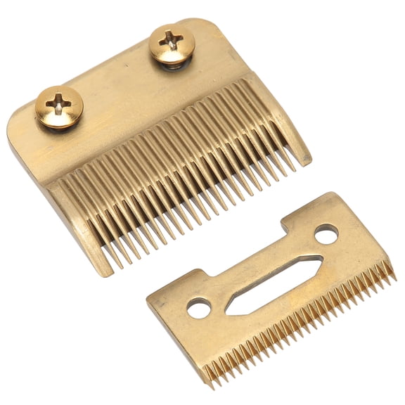 LYD Premium Stainless Steel Hair Trimmer Replacement Blades 2-Hole Professional Clipper Blades Compatible with WAHL 8504 Shaving and Hair Cutting Salon Equipment (4.5 x 3.9 cm / 1.8 x 1.5 in)