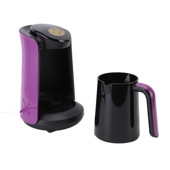 LYD Premium Turkish Coffee Maker Machine, 6 Cups Automatic LCD Temperature Control Coffee Brewer, 400W (7.87 inches / 20 cm Height)