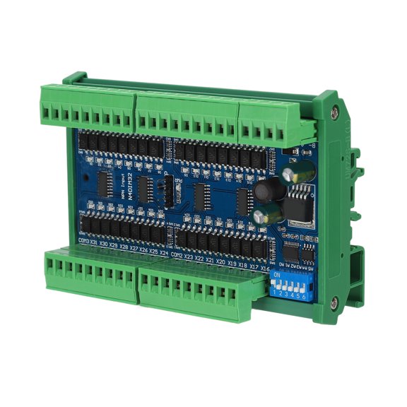 LYD RS485 Input Controller 32 Channel DIN Rail Isolated PLC Switch Quantity Acquisition Board NPN Low Level