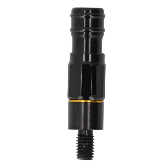 LYD Rod Pod Connector Fast Change Quick Release Universal Carp Fishing Accessories Heavy Duty Aluminum Alloy Net Pole Adapter Black (2.75 inches / 7.0 cm)