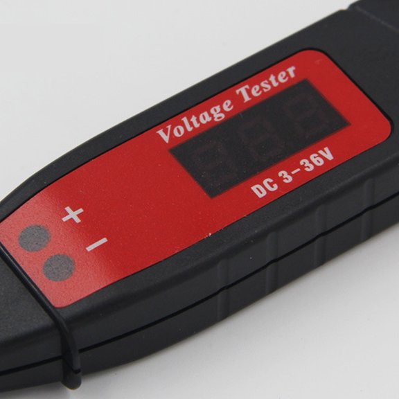 LYD Universal Car Digital LCD Electric Voltage Test Pen Probe Detector Tester LED Light Automotive Circuit Diagnostic Tool, 5-36V