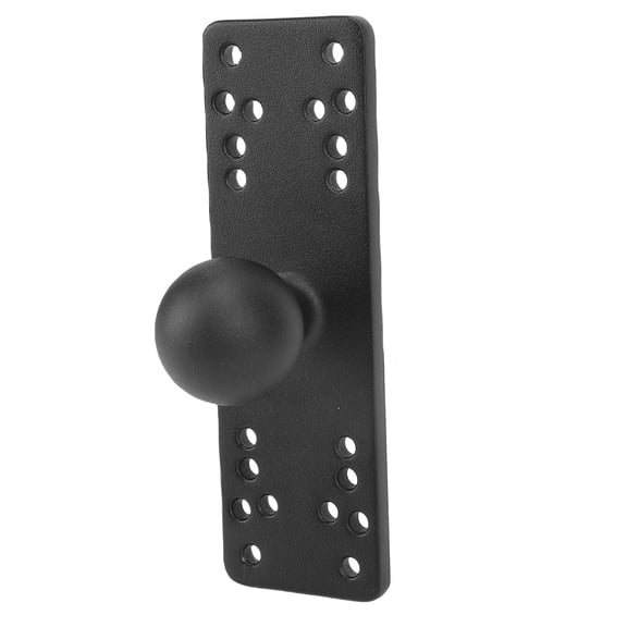 LYD Universal Fish Finder Mounting Plate 1.5 Inch Ball Marine Electronic Mount Bracket for GPS Chart Plotters, Heavy Duty Aluminum Alloy Base (16 x 7 x 7 inches / 40.6 x 17.8 x 17.8 cm)