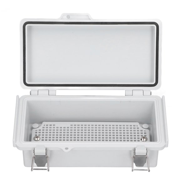 LYD Waterproof Electrical Box ABS Stainless Steel Junction Boxes Outdoor DIY Electronics Enclosure IP67 Weatherproof Plastic Project Case Shell for Electronic Projects, 7.87x3.94x2.76 in / 20x10x7 cm