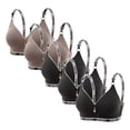 thumbnail image 1 of LYEAA 5PC Womens Sports Bras Plus Size Wireless Push Up Bras Spaghetti Strap Lightweight Seamless Comfortable Workout Bras, 1 of 2