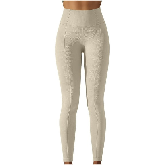 LYEAA Athletic Leggings for Women High Waist Butt Lifting Pants Ankle Length Workout Elastic Yoga Pants Stretch Shapewear Running Fitted Casual Soft Pants Breathable Pants Gray M