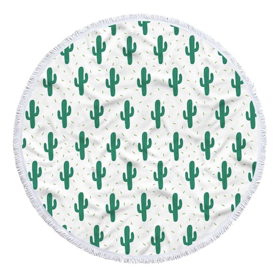 LYEAA Beach Towels Microfiber 150x150cm Multi-Purpose Towel Thick Beach Mat Round Beach Towel Lightweight Bath Towel for Travel Vacation Swimming Pool