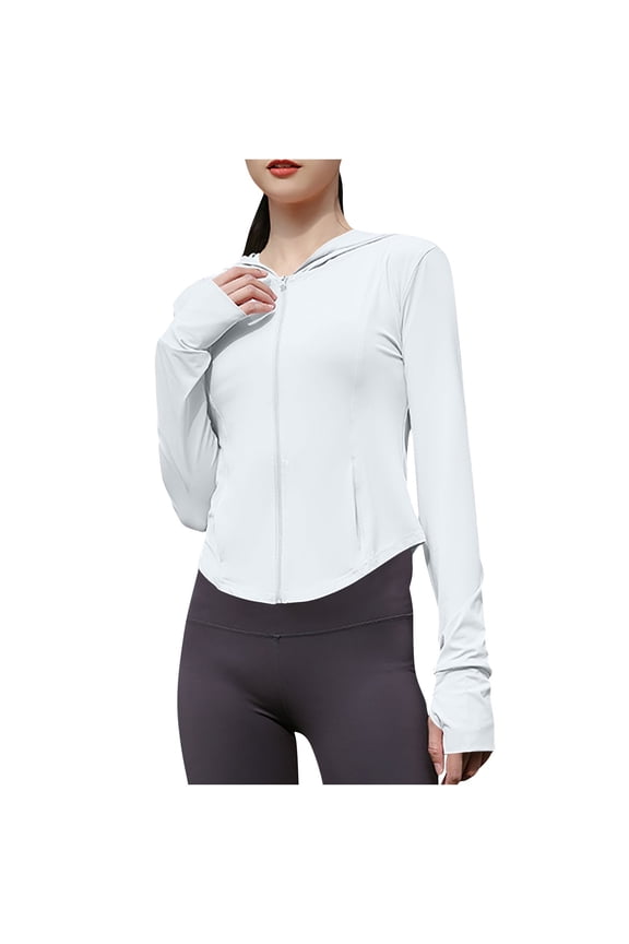 Lightweight Jackets for Men UPF50+ Sun Protection Quick Dry Tops Breathable Hooded Jacket Workout Activewear