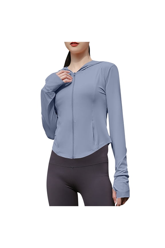 Lightweight Jackets for Men UPF50+ Sun Protection Quick Dry Tops Breathable Hooded Jacket Workout Activewear