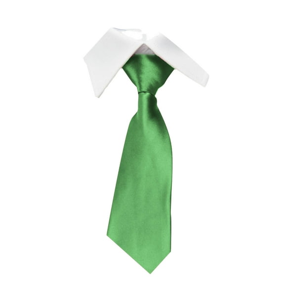 LYEAA Mens Ties Satin Solid Self Tie Neckties Business Formal Men Neck Tie Party Wedding Prom Club Suit Neckwear Green