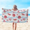 thumbnail image 1 of LYEAA Oversized Beach Towels Microfiber 75x150cm Sandproof Multi-Purpose Towel Beach Mat Beach Towel Lightweight Bath Towel for Travel Vacation Swimming Pool, 1 of 7