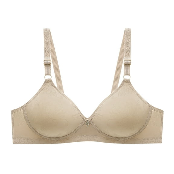 LYEAA Push up Bras for Women Plus Size No Underwire Soft Everyday Bras Wireless Support Solid Lift Sleep Bras Comfortable Wirefree Breathable Shaping Daily Bralette Green S