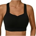 thumbnail image 1 of LYEAA Racerback Sports Bras for Women Plus Size Wireless Push Up Bras Wide Straps Quick Dry High Impact Workout Bras, 1 of 5