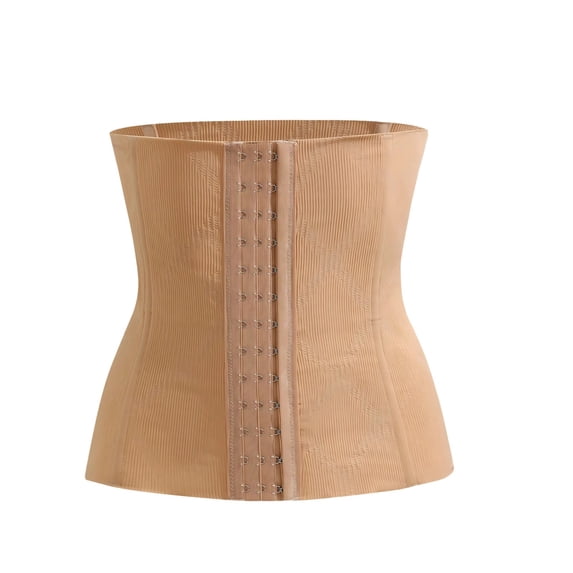 LYEAA Steel Boned Corsets for Women Postpartum Underbust Adjustable Waist Cincher Trainer Workout Bodyshaper