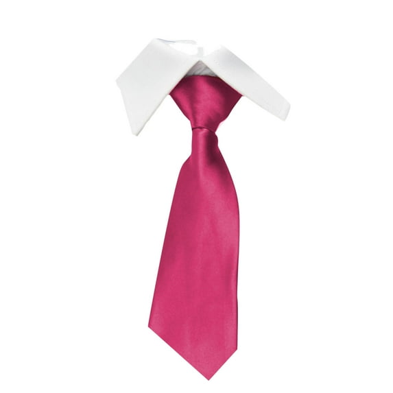 LYEAA Ties for Men Satin Solid Self Tie Neckties Business Formal Neck Tie Party Wedding Prom Club Suit Neckwear Pink