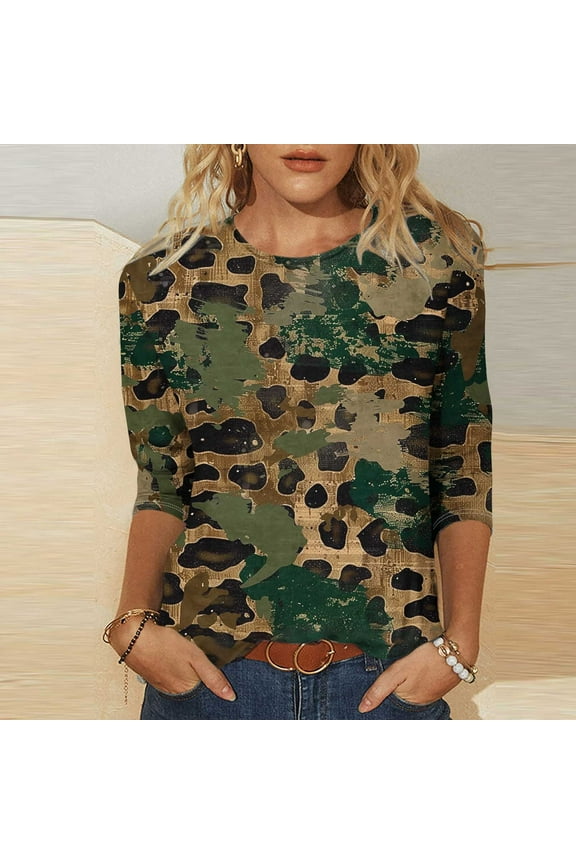 Women Bohemian 3/4 Sleeve Blouse Handmade Ethnic Embroidery Round Neck Loose Fit Summer Tops with Pockets for Beach Festivals Multicolor XL