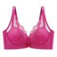 thumbnail image 1 of LYEAA Womens Bras Front Closure Wireless Push Up Bras All Coverage Bras No Wire Lift Shape Bralette Soild Breathable Soft Bras Comfortable Everyday Bras T-Shirt Bras, 1 of 2