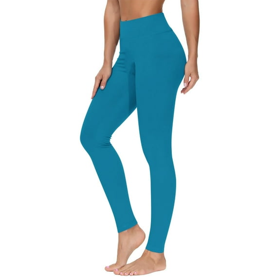 LYEAA Workout Leggings Women High Waist Butt Lifting Pants Ankle Length Elastic Yoga Pants Stretch Shapewear Running Tight-fitting Athletic Casual Soft Pants Breathable Pants Blue XXL