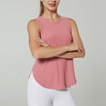 thumbnail image 1 of LYEAA Yoga Tank Tops for Women Sleeveless Crew Neck Spring Summer Fitted Casual Tee Shirts Solid Sports Vacation Beach Fashion Pullover Vest Breathable Soft Loungewear Going Out Clothes Pink S, 1 of 8