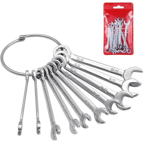 LYFJXX, Compact, Explosion Proof Spanner Wrench 10 Piece