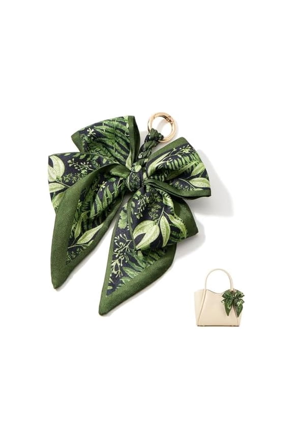 Bow Purse Charms Women Cute Designer Keychain Scarf Bag Charms for Handbags Tote Bag Accessories Charm Trendy
