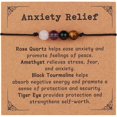 thumbnail image 1 of LYH Empath Protection Bracelet Empath Bracelets Gifts for Her Natural Healing Crystal Beaded Bracelet, Tourmaline, Amethyst, Hematite, Rose Quartz, Jewelry for Best Friends Daughter Mom, 1 of 1