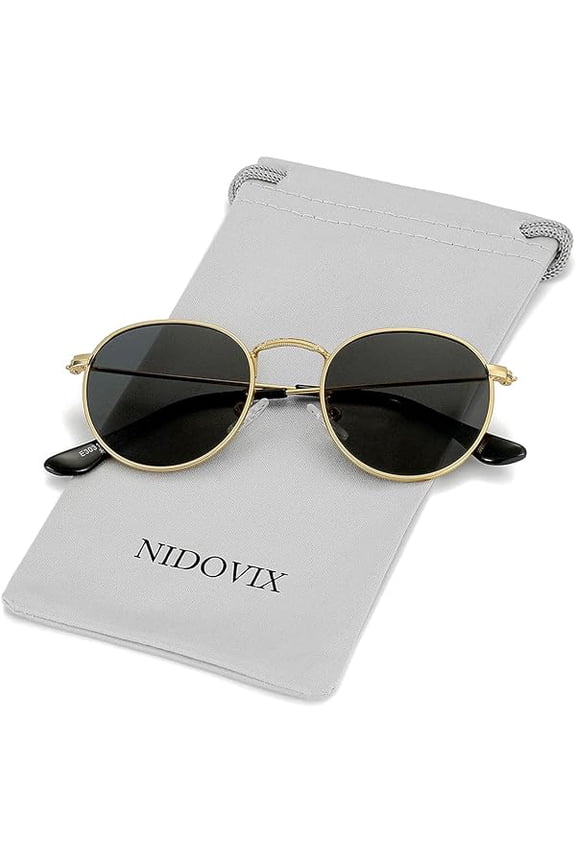 Kids Polarized Sunglasses Classic Metal Frame for Baby Boys Girls Age 0-18, Three Sizes, 100% UV Protection