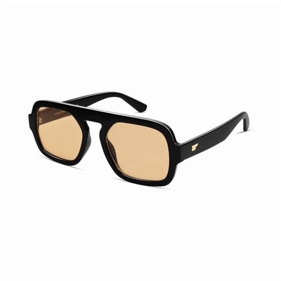 LYH Oversized Retro Square Aviator Sunglasses for Women Men 70s Vintage Style Trendy Big Flat Top Sun Glasses VL9826