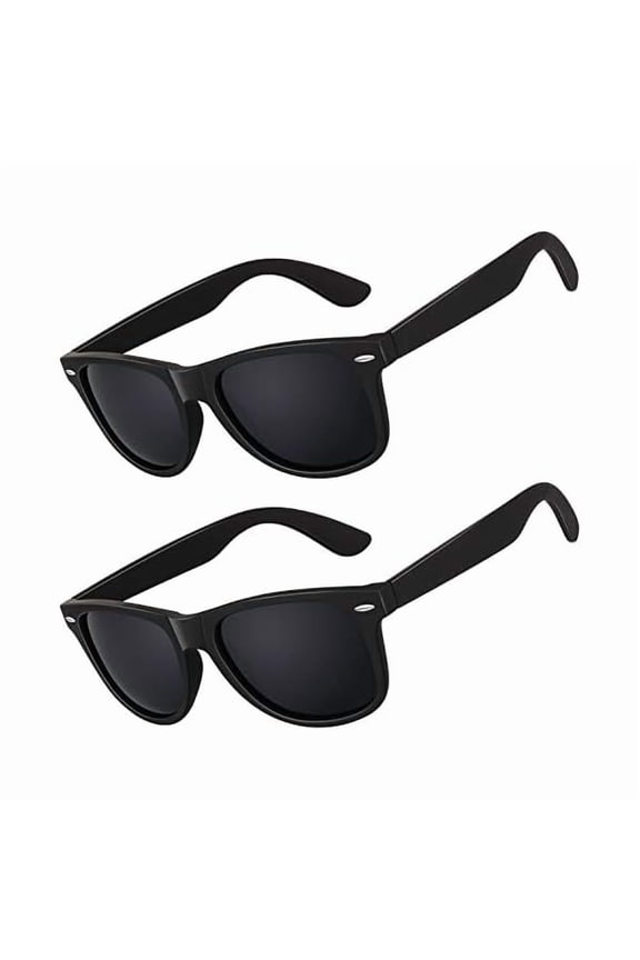 Polarized Sunglasses for Men Womens Driving Sun glasses Shades 80's Retro Style Design Square