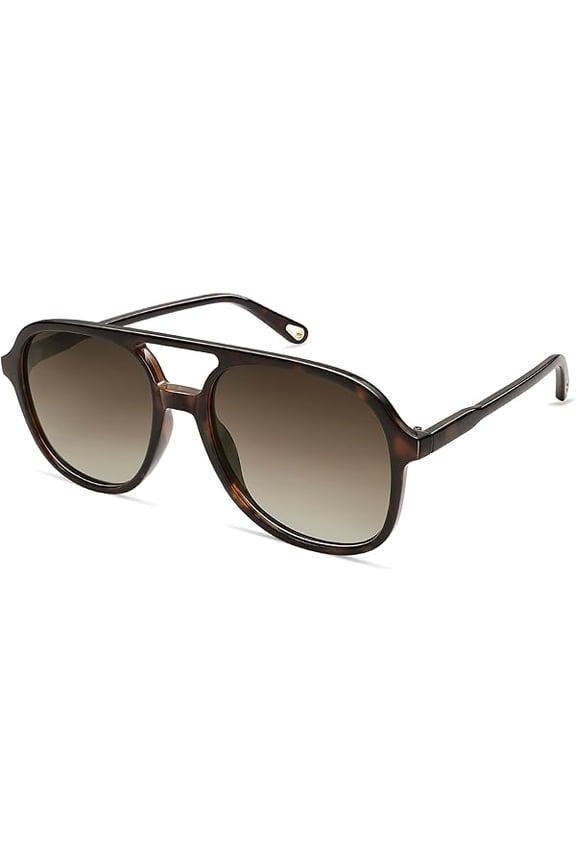 Retro Polarized Aviator Sunglasses Womens Mens Classic 70s 80s Vintage Trendy Square Aviators SJ2174