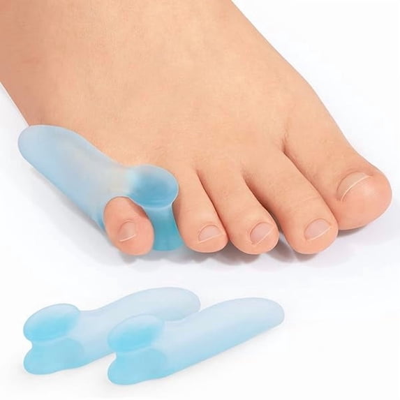 LYHBunion Cushion Protector,14 Packs of Bunion Corrector Pads with Separator for Pinky Toe, Gel Shield for Foot Pain Relief, Calluses, Corns