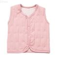 thumbnail image 1 of LYHao Insulated Warm Vest For Kids With Trim Detailing Cozy Layering Piece For Girls And Boys Toddler Sleeveless Jacket Girls Jacket Coat,Sizes 6-7 Years, 1 of 5