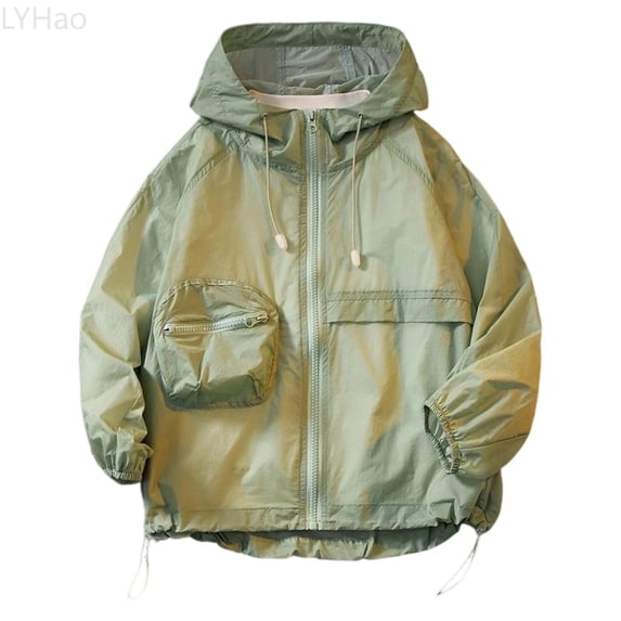 LYHao Lightweight Breathable Windbreaker Jacket For Boys Active Outdoor Water Comfortable Fit Youth Jacket Boys Jacket Coats,Sizes 4-5 Years