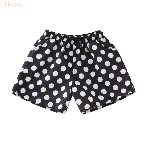 LYHao Toddler Summer Boys Swimming Trunks Fashion Resort Style Printed Beach Pants Speed Dry Pants Surfing Swimming Swimwear,Boys Swim Shorts 1-2 Years White