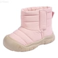 thumbnail image 1 of LYHao Winter Warm Up Children's Padded Thick Boots For Casual Wear ,Girls Boots Sizes 10 Red(3.5-4 Years), 1 of 5