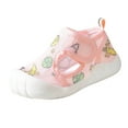 thumbnail image 1 of LYHaoo Baby Shoes Boys And Girls Walking Shoes Comfortable And Fashionable Shoes Sizes 9.5 Pink(Little Kid), 1 of 3
