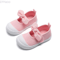 thumbnail image 1 of LYHaoo Baby Sneakers For Girls First Soft Breathable Lightweight Comfortable Toddler Shoes With Floral Bow Design Suitable For 12 Months To 3.5 Years Old Sizes 6.5 Toddler Pink(15-18 Months), 1 of 3