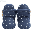 thumbnail image 1 of LYHaoo Baby Sneakers For Winter Warm Soft Sole First Shoes Cozy Lined Toddler Booties For Boys And Girls Sizes 4 Toddler Blue(0-3 Months), 1 of 6