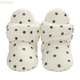 thumbnail image 1 of LYHaoo Baby Sneakers For Winter Warm Soft Sole First Shoes Cozy Lined Toddler Booties For Boys And Girls Sizes 5 Toddler White(6-9 Months), 1 of 6