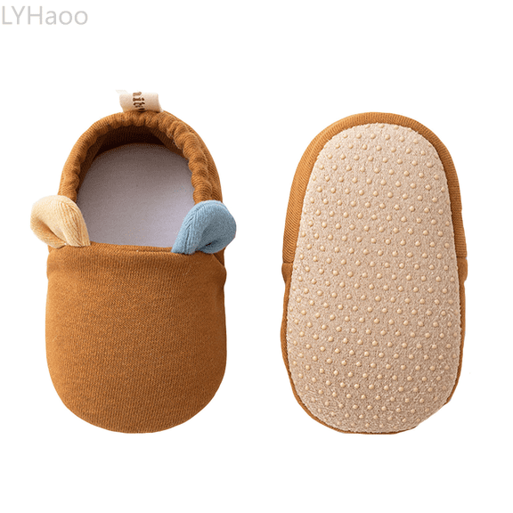 LYHaoo Baby Sneakers Soft Sole First Shoes For Boys Girls Toddler Comfortable Breathable Lightweight Casual Shoes Sizes 6 Little Kid Brown(1-2 Years)