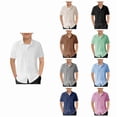 thumbnail image 1 of LYHaoo Boys Button-Down Shirts,Short Sleeve Button Down Shirts School Shirts,Sizes 5-6 Years, 1 of 6