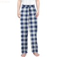 thumbnail image 1 of LYHaoo Boys Casual Pants Children's Boys Casual Plaid Pants Loose Elastic Waist Long Trousers Sizes 7-8 Years(White), 1 of 5