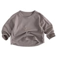 thumbnail image 1 of LYHaoo Boys Casual Tops Basic Tee For Toddlers Kids 1 8 Years Comfortable Everyday Wear Stylish Korean Style Unisex Baby Shirt Spring Summer Fall Classic Fit Sizes 4-5 Years Pink, 1 of 3