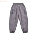 thumbnail image 1 of LYHaoo Boys Pants Outdoor Windproof Rain Pants For Kids Hiking Skiing Softshell Trousers Childrens Sports Play Casual Winter Thermal Snow Cargo Pants for Boys(Purple), 1 of 7