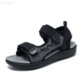 thumbnail image 1 of LYHaoo Boys Sandals Boys Sandals For Summer Comfortable And Durable Footwear For Boys Ages 5 13 Versatile Casual Outdoor Sandals For Daily Use Fixed Design For Fit Sizes 1 Big Kid(9-9.5 Years), 1 of 7